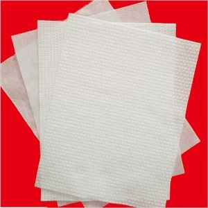 Viskósu PET Spunlace Nonwoven Faric efni fyrir blautþurrkur