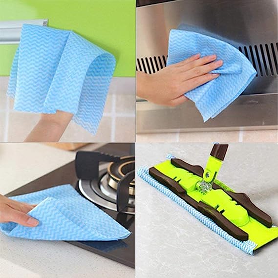 Spunlace Nonwoven eldhús Heimilishreinsun uppþvottadúkur